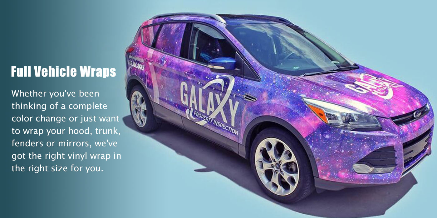 Full vehicle wrap